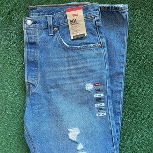 Women's LEVI'S 501 Original 100% Cotton 33 x 32 Jeans